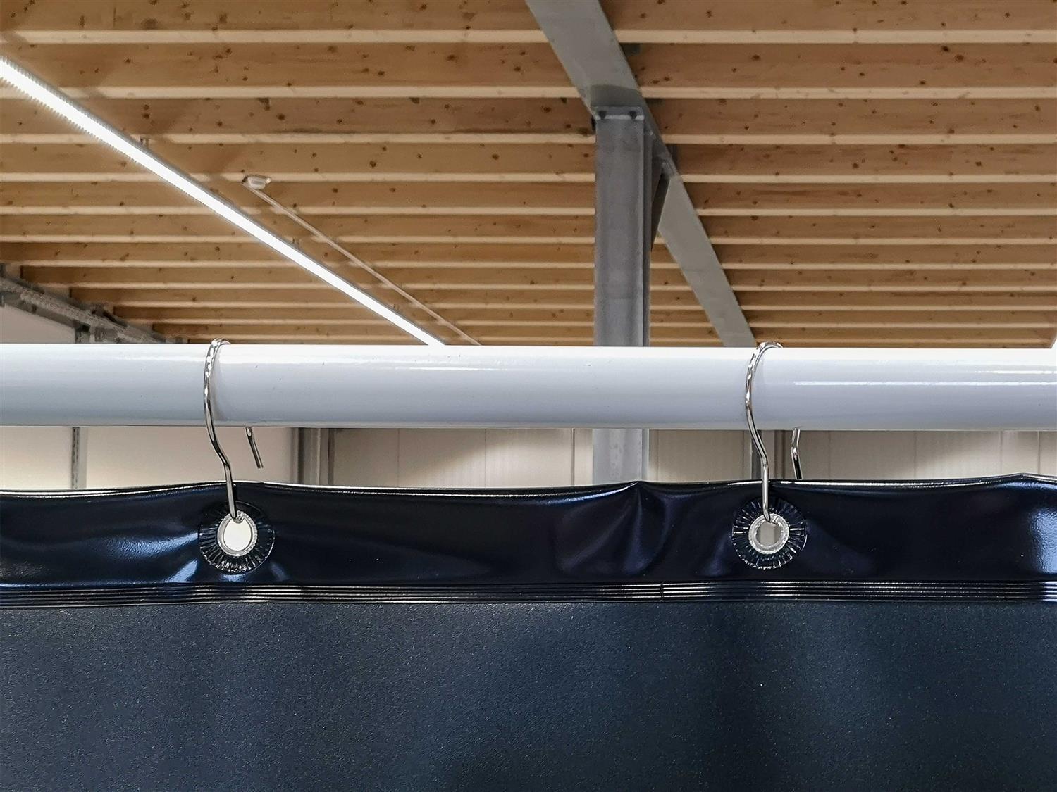 Welding protection tarpaulin 0,4 mm in green according to DIN EN 1598, W 1400 mm x H 1800 mm Dieser Benutzer ist nicht authorisiert