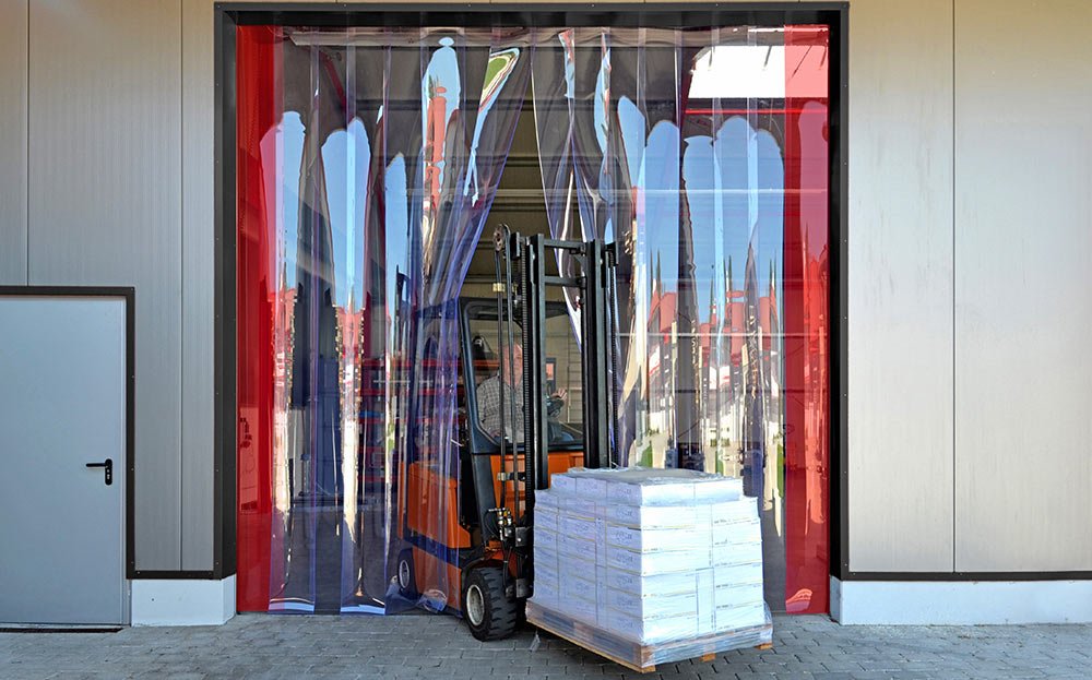 PVC Streifenvorhänge und Rollenware online kaufen