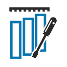 PVC-Streifenvorhänge (Bausätze)